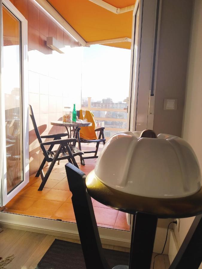 La Corte Luxury Arena, Con Terraza A 15 Mtr De La Playa Gijon Luaran gambar